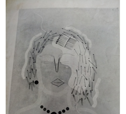 Cuadro Litografía De Catálogo De Francis Picabia 1956 (Usado)