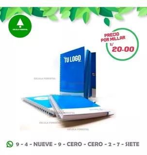 Cuadernos Publicitarios Corporativos Tapa Dura X 100 H