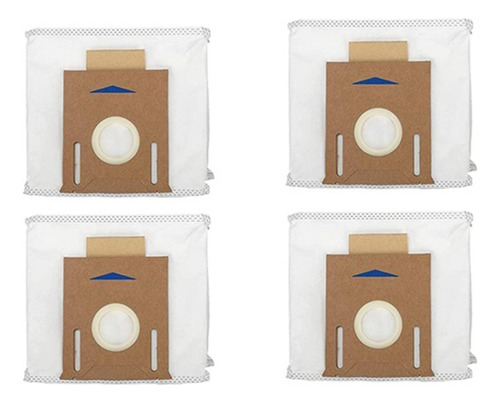 Paquete De 4 Bolsas De Polvo Para Aspiradora Deebot Ozmo T8