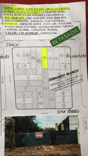 Terreno En Venta En Plaza Tucuman