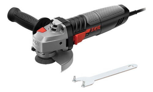 Imagen 5 de 8 de Amoladora Angular Skil 9004jr Negra 115mm 830w 220v 11000rpm