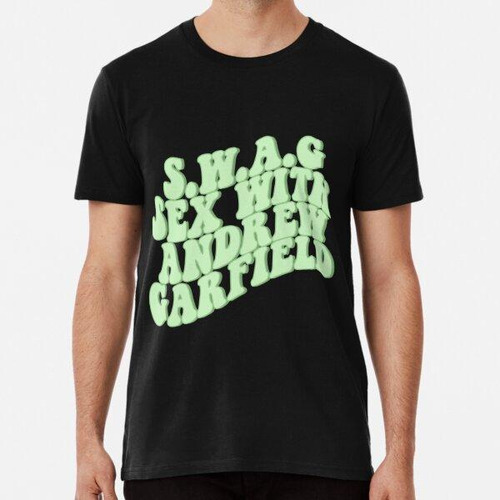 Remera Andrew Garfield Swag Green Classic T-shirt Algodon Pr