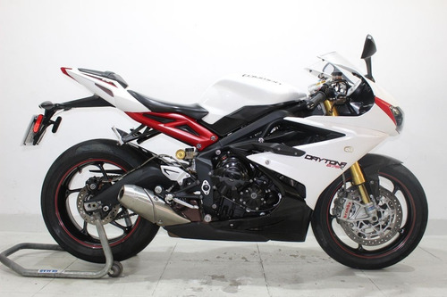 Triumph Daytona 675 R Abs 2014 Branca