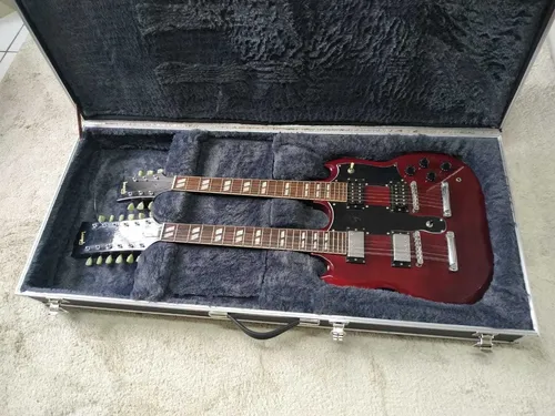 Epiphone double neck on sale case