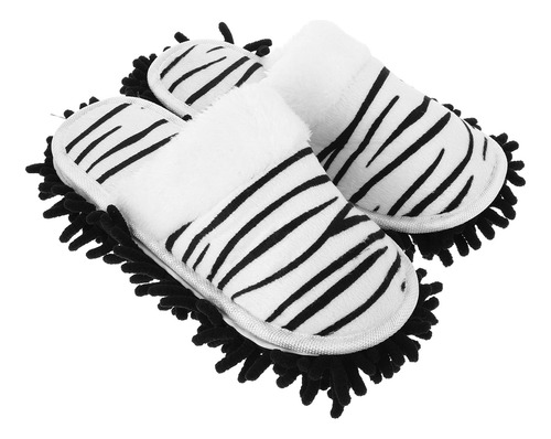 1 Par De Pantuflas Acogedoras Y Lavables Para Mujer Chenille