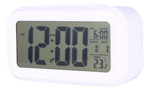 Alarma De Escritorio Digital Con Retroiluminación Led Con Fu
