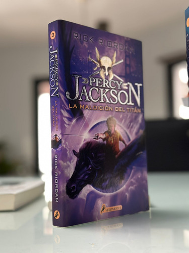 Libro Percy Jackson, La Maldición Del Titan - Rick Riordan (Usado)