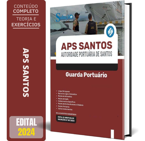 Apostila Aps Santos 2024 - Guarda Portuário