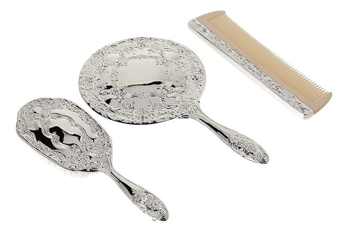 Set Espejo Cepillo Peine Sistema De Tocador Para Niñas De Cr
