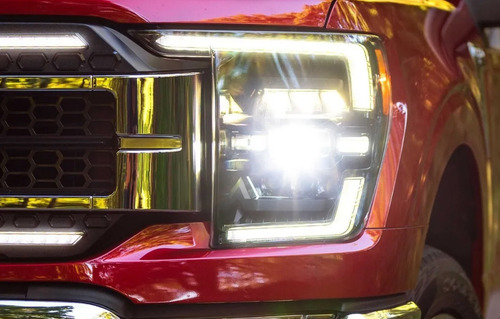 Faros Premium Ford F-150 Led Con Drl 2021 2022 2023 2024