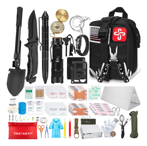 Kit De Supervivencia De Emergencia Y Kit De Primeros Auxilio