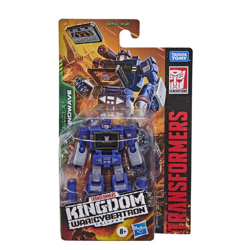 Imagen 2 de 2 de Soundwave Transformers Wfc Kingdom Wfc-k21 Core Class