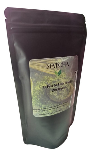 Matcha 100% Orgánico En Polvo Sin Azúcar 150 Gr