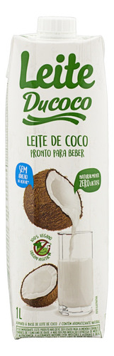 Bebida à Base de Leite de Coco Original Ducoco Caixa 1l