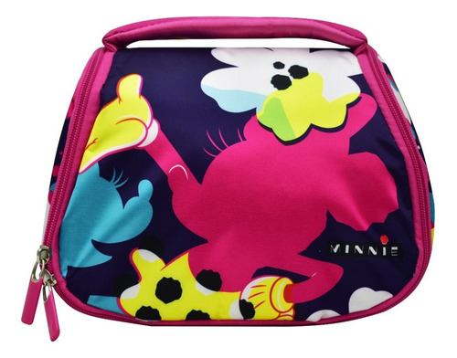 Lonchera Minnie Mouse Rosa Flor 125310 Ruz Estampado/liso