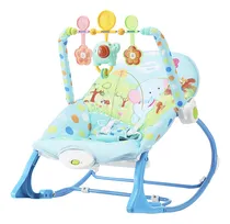 Comprar Brincolin Mecedora Infantil Girafa Color Agua Elefante