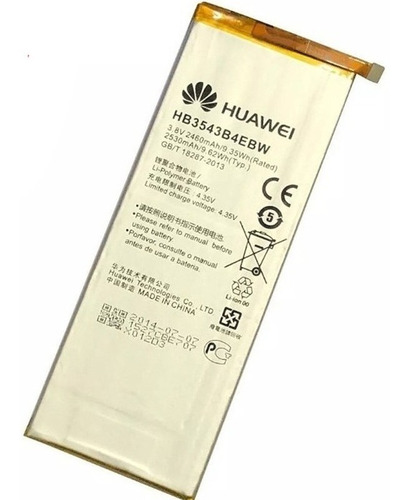 Bateria Pila Huawei P7 Hb3543b4ebw