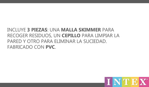 Kit De Mantenimiento Pileta Jacuzzi Para Spa Inflable Intex