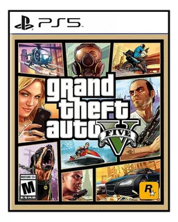 Grand Theft Auto V Gta V Nuevo Ps5 Físico Vdgmrs