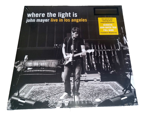 John Mayer Where The Light Is Live Angeles Vinilo Vinyl Lp