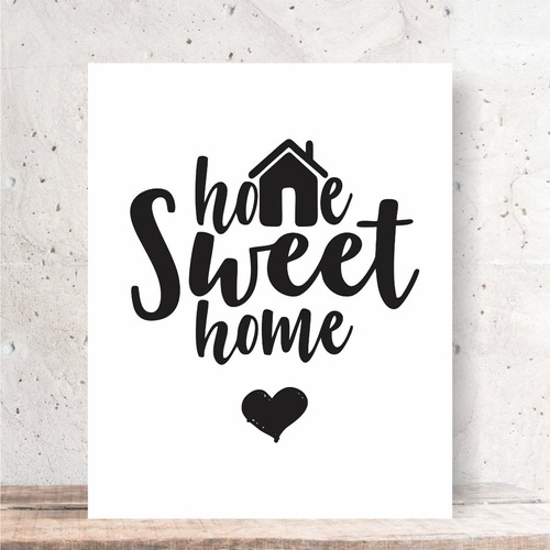 Quadro Decorativo - Home Sweet Home