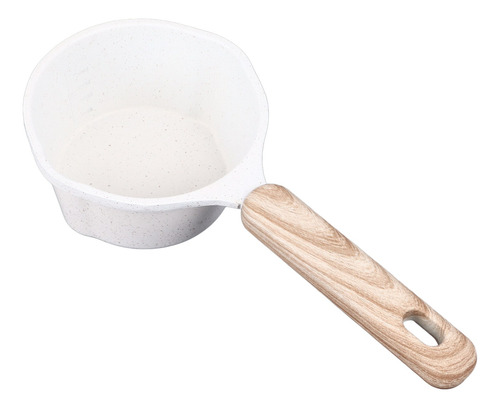 A Panela De Cozinha Branca Branca Evita O Aprofundamento Do