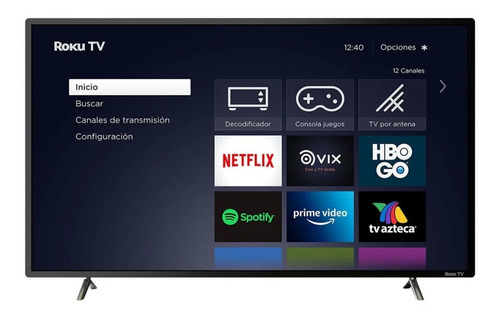 Television Pantalla 40 Pulgadas Smart Tv Full Led Roku Jvc