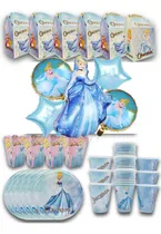 Comprar Platos Vasos Dulceros Etc. + Globos 45 Pz Fiesta 10 Invitado