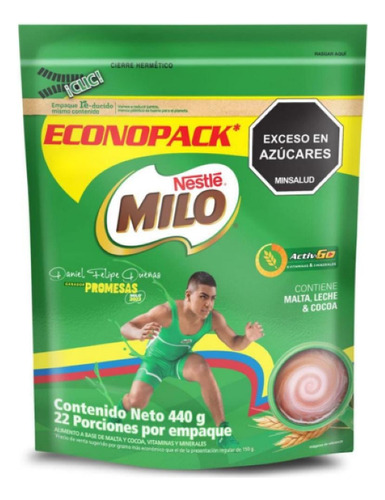 Milo 440 Gr. - Cocoa Y Malta En Polvo (nestlé)