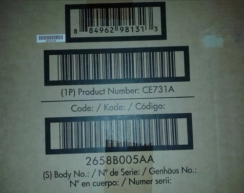 Kit Mantenimiento Hp Ce731a M4555 M4555mfp Original 90a 90x
