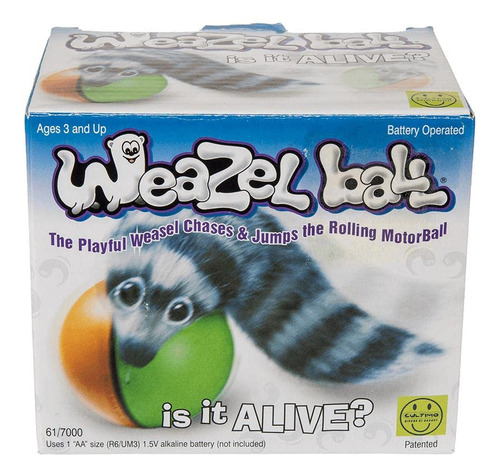 Pelota Weazel De Juguete D.y., La Comadreja Rueda Con Pelota