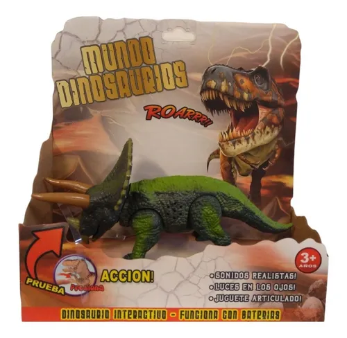 Juguete Dinosaurio Articulado Con Luz Y Sonido Juguete Dinosaurio Articulado Con Luz Y Sonido