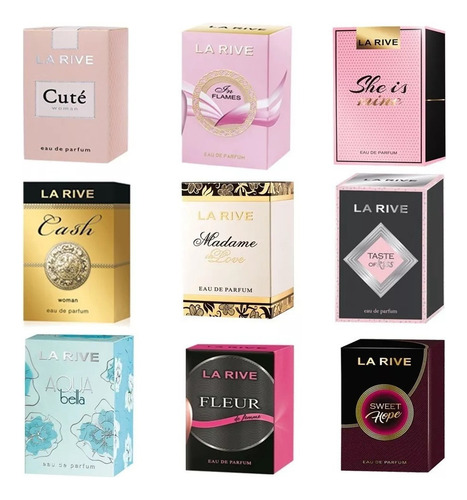 Com 12 Perfumes La Rive - E