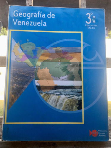 Libro Geografía De Venezuela 3er Año Editorial Salesiana (Usado)