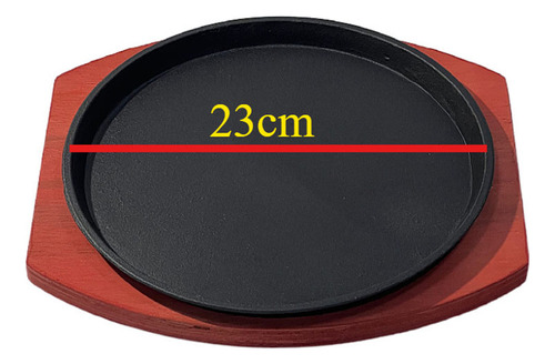 Kit De Platos De Barbacoa Para Carne De Hierro Fundido, 23 C