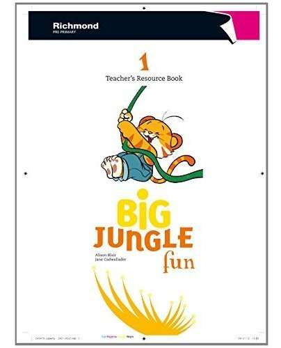 Libro Big Jungle Fun 1 - Teacher S Resource Book De Richmond