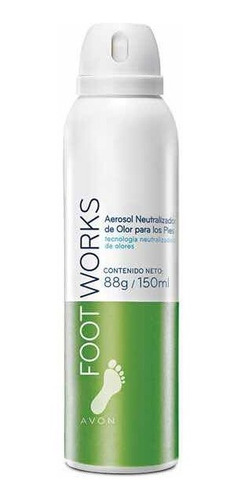 Aerosol Neutralizador De Olor Para Pies Avon | Talco