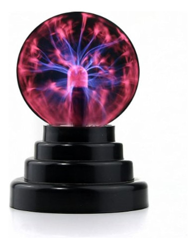 Plasma Ball Lightning Sphere Party Usb Operado Por Powertrc