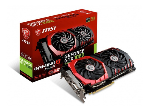 Imagen 1 de 5 de Tarjeta De Video Msi Geforce Gtx 1080 Gaming X Plus 8g Oc