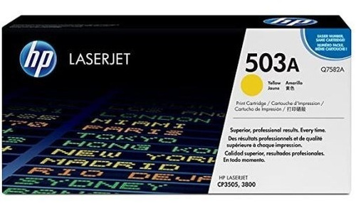 Consumibles Hp 503a Toner Yellow Imp Lj 3800 - Q7582a