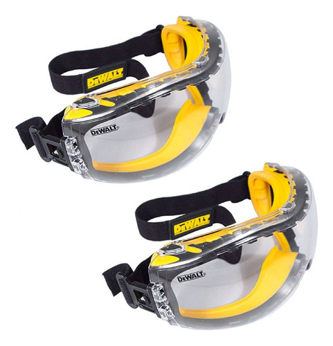 Óculos De Segurança Dewalt Dpg82-11 Concealer Clear Anti-fog