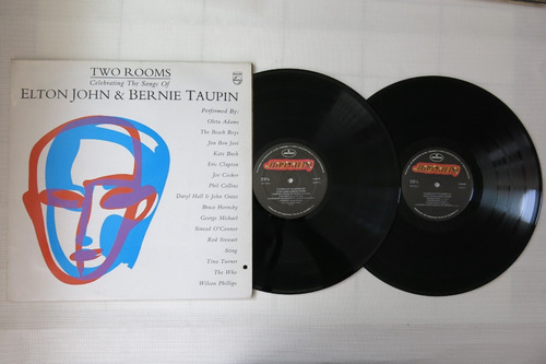 Vinyl Vinilo Lp Acetato Elton John Y Bernie Taupin Two Rooms