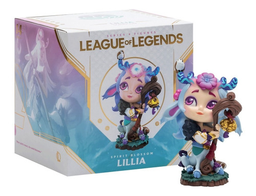Figura Lillia Florecer Espiritual League Of Legends Riot (Reacondicionado)