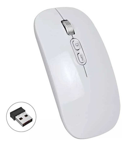 Mouse Sem Fio Recarregável Para Macbook Air M1 Pro