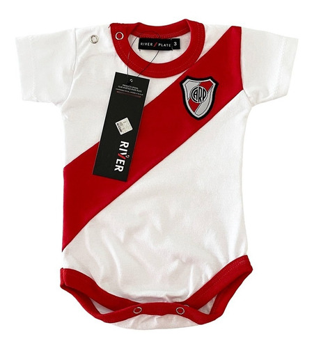 Imagen 1 de 5 de Body De Bebé River Plate Nuevo Modelo Producto Oficial