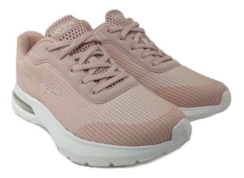 Zapatilla Mujer Lady Stork Zulema  Air Deportiva Cordones 