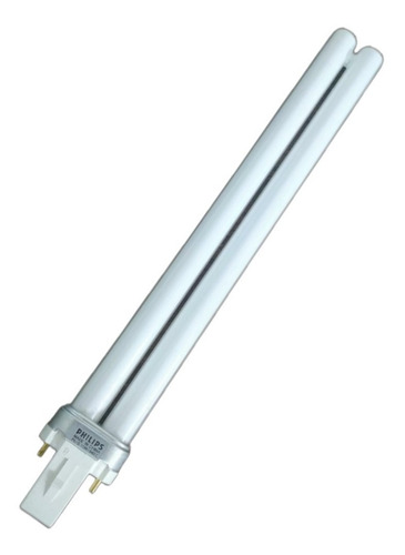 Lâmpada Ecotone Compacta Pl-s 11w/840 2p Philips(kit C/2 Pç) Luz Branco