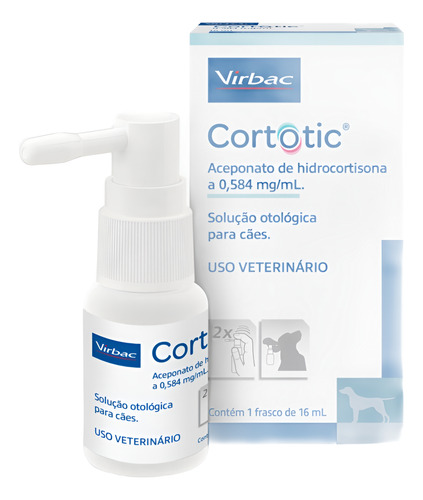 Cortotic Spray 16ml Solução Otológica Para Cães Virbac