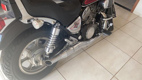 Imagem 9 de 14 de Kawasaki Vulcan Vn 750cc - Novíssima - Raridade