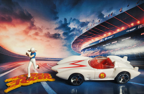 Hot Wheels Speedracer Speed Racer Boneco Miniatura 1/64 Hw